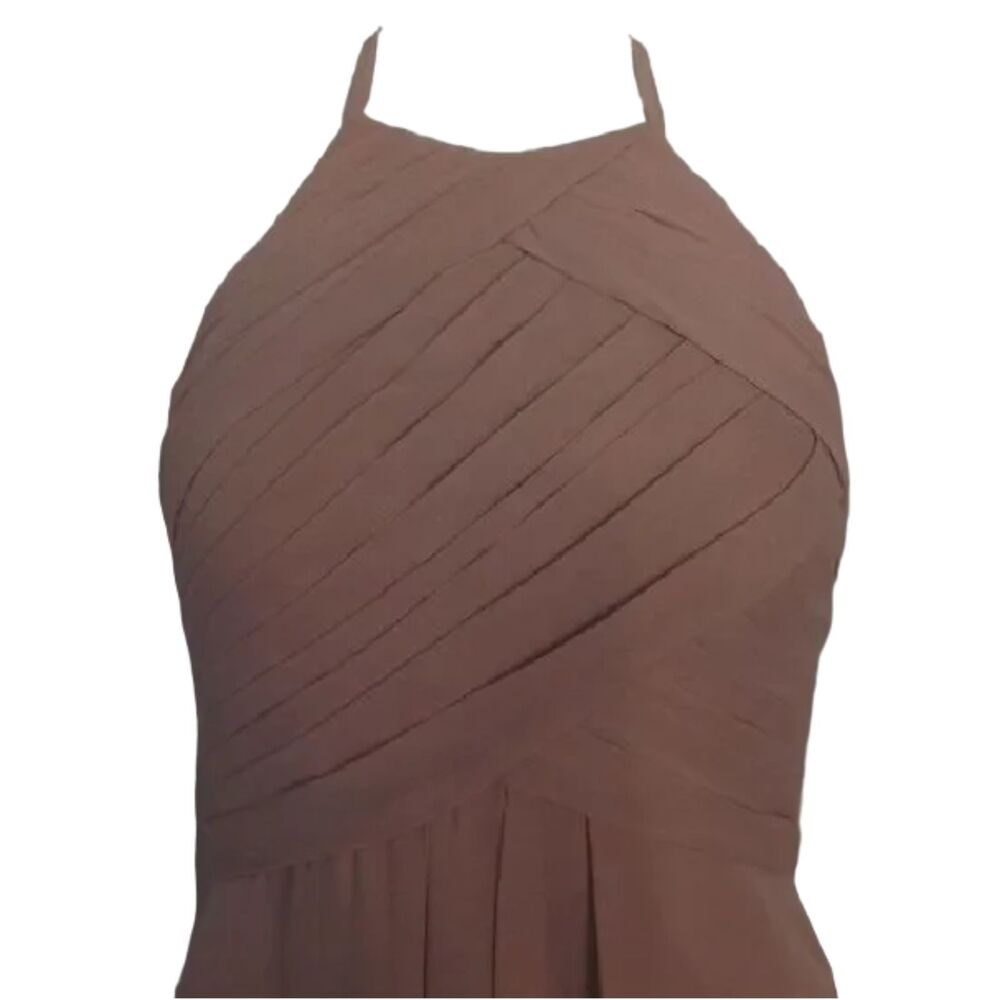 JJ'S HOUSE Dress, 2/XS, Pink, Party/Event, Pleated bust, Fit & Flare, Sleeveless - Picture 4 of 11